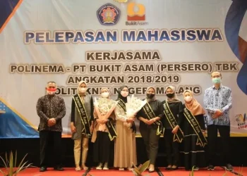 Pelepasan mahasiswa Polinema Bidiksiba