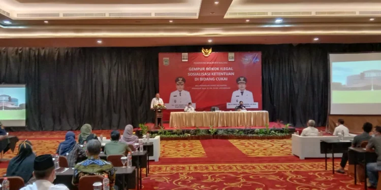 Sosialisasi ketentuan cukai pada masyarakat