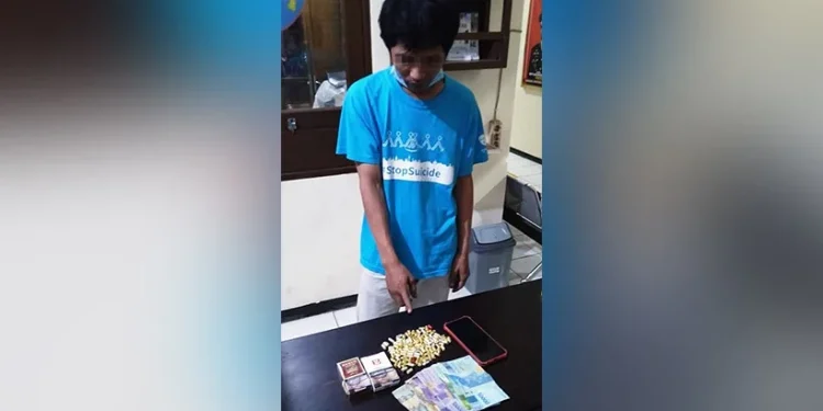 Tersangka dan pil koplo
