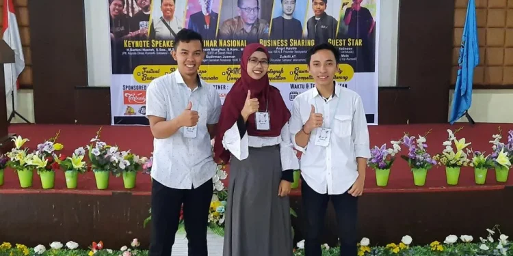Mahasiswa Unikama dalam even Entrepenuer Festival II