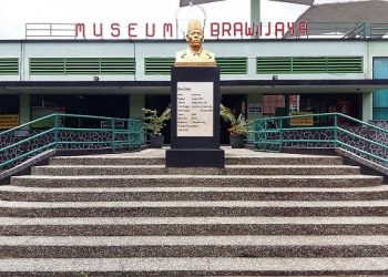 Tampak depan museum Brawijaya di Jalan Ijen No. 25A, Kota Malang. /tugu malang