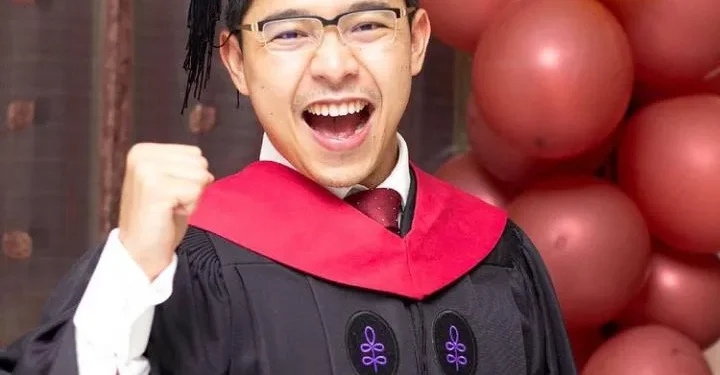 Muhammad Rifky Wicaksono saat wisuda di Harvard Law School./tugu malang