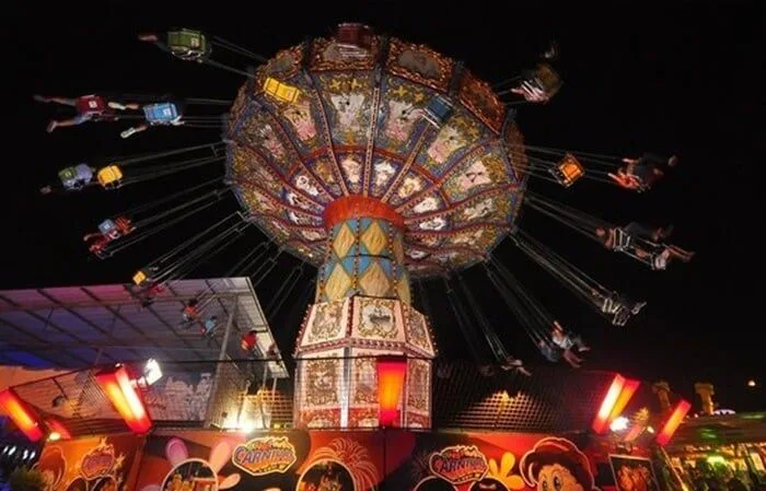 Salah satu permainan di Batu Night Spectacular yang sangat menegangkan. 