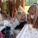 Peserta festival di kampung budaya