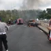Terdengar Ledakan saat Mobil Terbakar di Bendungan Karangkates