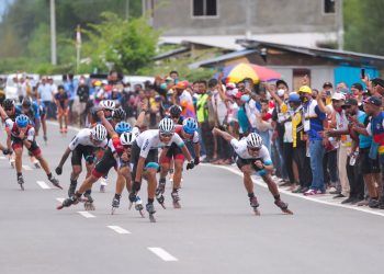 Atlet sepatu roda asal Kota Malang, Yossi Aditya Nugraha meraih dua medali emas. Foto: Instagram Yossi Aditya Nugraha