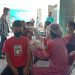  Peserta vaksinasi COVID-19 menjalani proses vaksinasi di Kampus IBU Kota Malang. Foto: M Sholeh