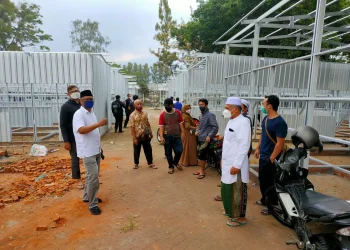 Datangi Tempat Relokasi, Puluhan Pedagang Pasar Besar Batu Tidak Puas