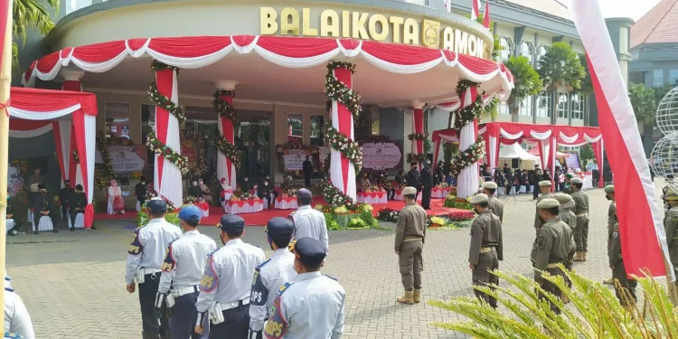 Balai Kota Among Tani rencananya akan dijadikan landmark baru Kota Batu. Foto: Ulul Azmy