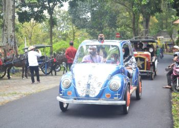 Berbagai penunjang wisata baru muncul di kawasan Songgoriti, mulai transportasi tradisional seperti Dokar, Odong-Odong, hingga Pasar Tradisional. Foto: ATF