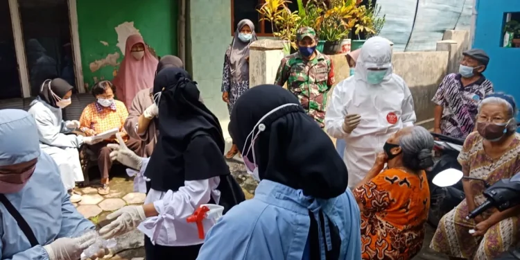 3T di wilayah Kelurahan Bandungrejosari, Kecamatan Sukun, Kota Malang. Foto: Rubianto