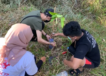 Mahasiswa Manajemen Unikama Aplikasikan Hilirisasi Ecogreen yang Ramah Disabilitas di Wisata Gunung Wedon