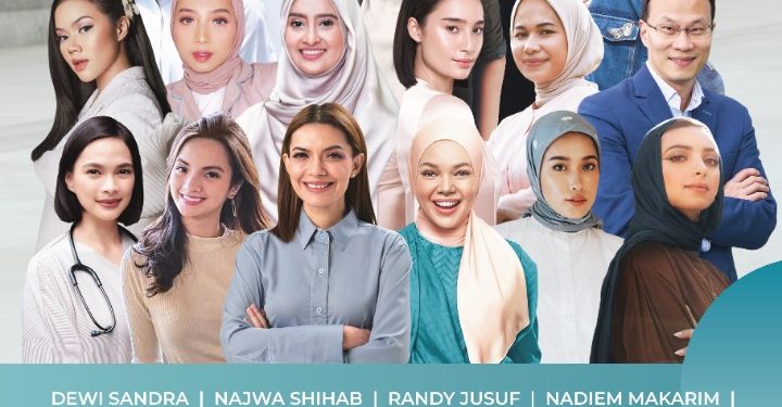 Poster "Beauty Moves You The Experience", rangkaian campaign terbaru Wardah menghadirkan tokoh progresif dan inovatif.