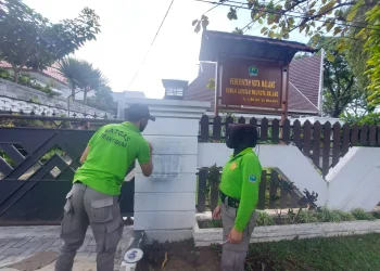 Vandalisme di kediaman Wali Kota Malang