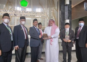 Foto Kunjungan dan Kuliah Tamu Duta Besar Arab Saudi di UIN Malang