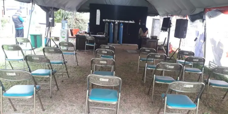Permintaan oksigen di Bakorwil Malang menurun drastis