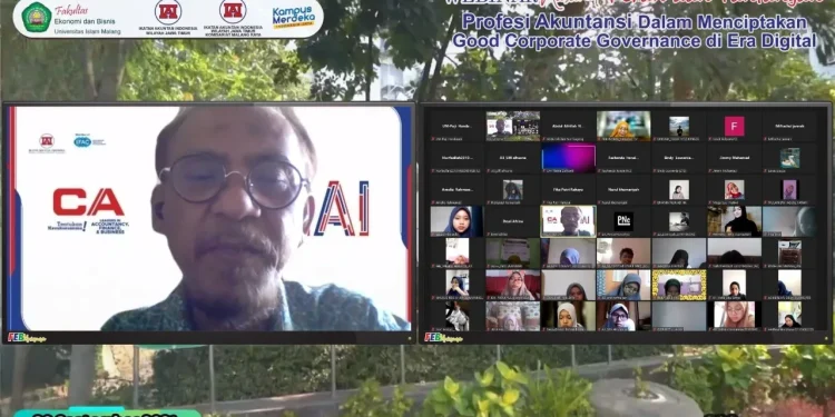 Webinar IAI dan FEB Unisma