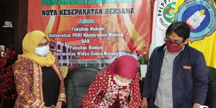 Fakultas Hukum Unikama MoA dengan Universitas Widya Gama
