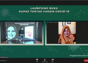 Launching buku secara daring dan offline