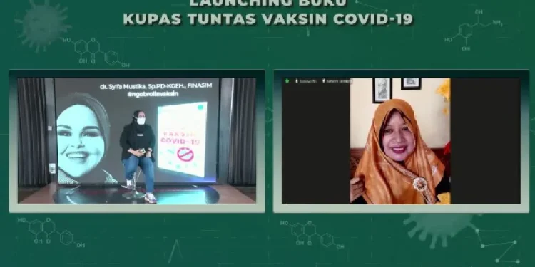 Launching buku secara daring dan offline
