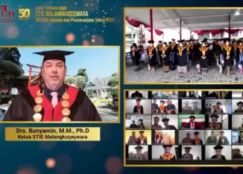Gelaran Wisuda ke-70 Secara Hybrid Ala STIE Malangkucecwara