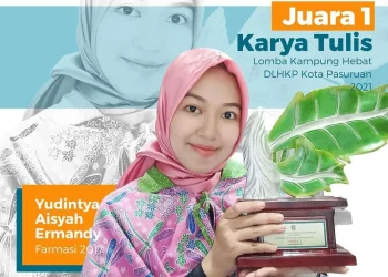 Mahasiswi FKIK Uin Malang juara 1 menulis