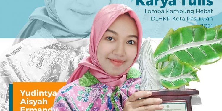 Mahasiswi FKIK Uin Malang juara 1 menulis
