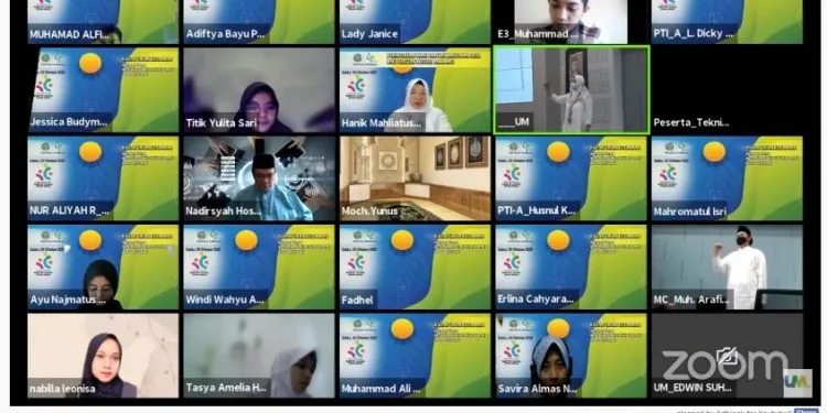 UM Peringati hari Santri dengan berbagai lomba secara daring.