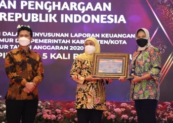 Pemkot Batu teirma Opini WTP dari Kemenkeu RI