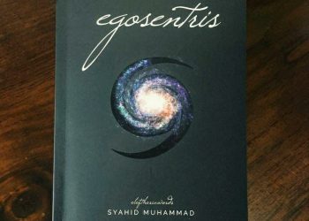 Cover buku Egosentris karya Syahid Muhammad.