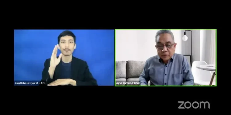 Diskusi pemerataan pendidikan FIB Universitas Brawijaya