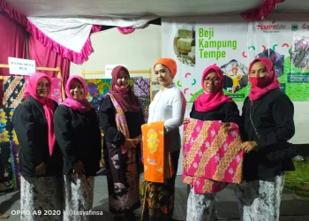 Batik Tempe, Inovasi Baru Warga Desa Beji
