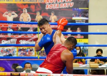 4 Atlet Tinju Kota Batu Borong Gelar Juara di Batu Super Fight V