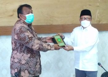Suasana kunjungan dari Institut Agama Islam Negeri (IAIN) Kudus, Jawa Tengah, ke UIN Maulana Maliki Ibrahim Malang. Foto: dok