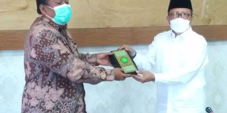 Suasana kunjungan dari Institut Agama Islam Negeri (IAIN) Kudus, Jawa Tengah, ke UIN Maulana Maliki Ibrahim Malang. Foto: dok