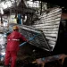 Hujan Deras, Atap Parkiran Plaza Batu Ambruk