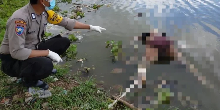 kepanjen - Warga Kepanjen Ditemukan Tewas Mengapung di Sungai Brantas