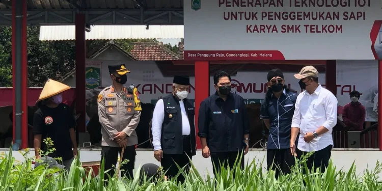 malang - Kunjungi Malang, Erick Thohir Dorong Perbankan Berpihak pada UMKM
