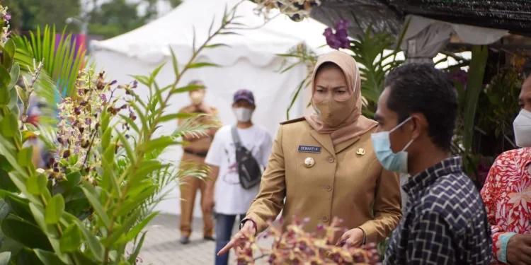 Pameran Angrek di Kota Batu