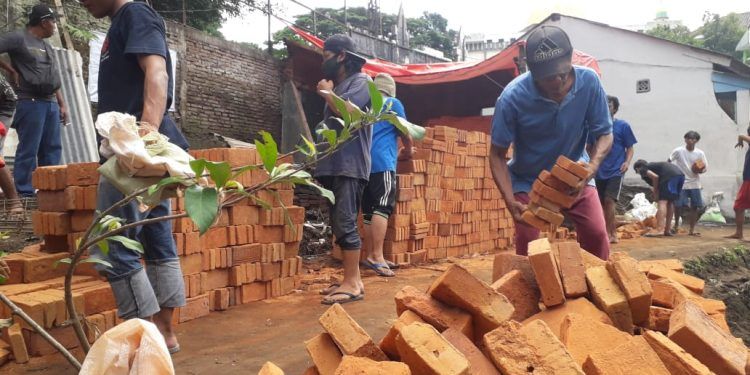 Rumah banjir bandang di Kota Malang, mulai dibangun KNCI
