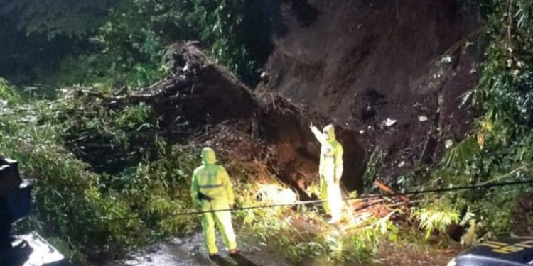 Bencana tanah longsor di Kabupaten Malang