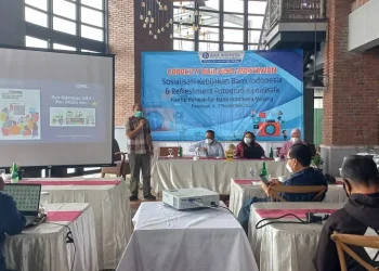 Suasana Capacity Building Sosialisasi Kebijakan BI Malang di Plataran Bromo, Pasuruan / Feni Yusnia