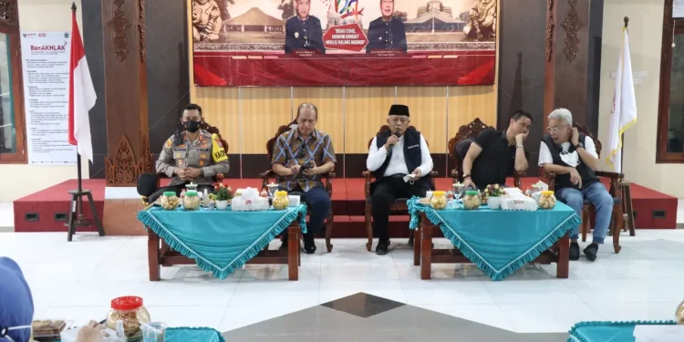 bupati malang terima kepala BNPT