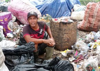 Herianto, pemulung yang pernah menemukan cincin berlian di TPA Supit Urang Kota Malang