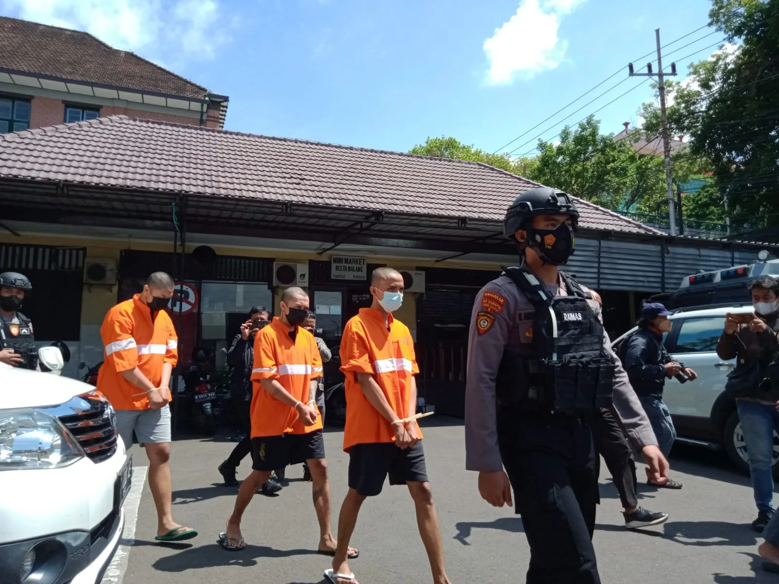 POlisi tangkap 4 tersangka pengeroyokan