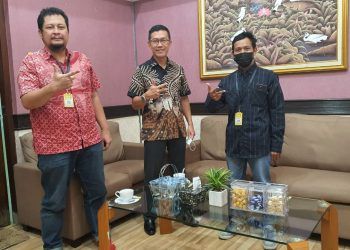 CEO Tugu Media Group, silaturahim pada Manager UP3 PLN Malang
