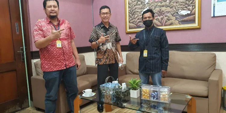 CEO Tugu Media Group, silaturahim pada Manager UP3 PLN Malang
