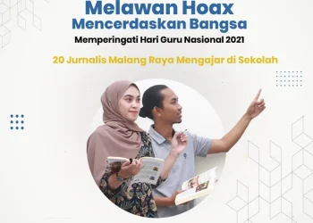 jurnalis mengajar melawan hoax