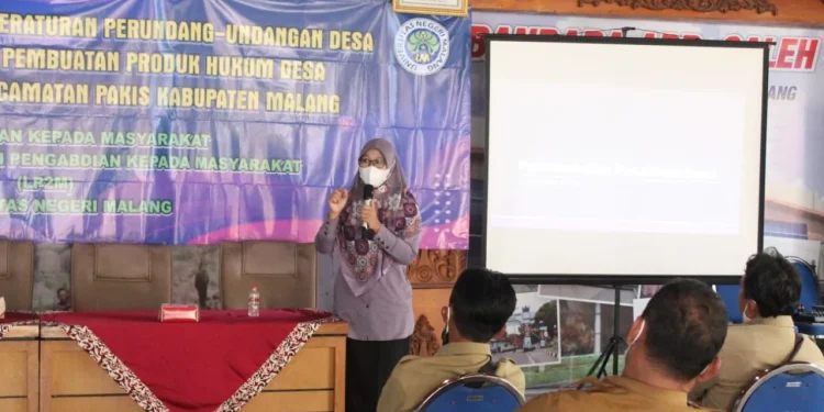 Pelatihan perangkat desa