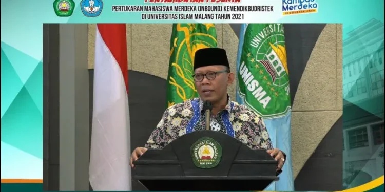 Rektor Unisma sambutan untuk mahasiswa merdeka